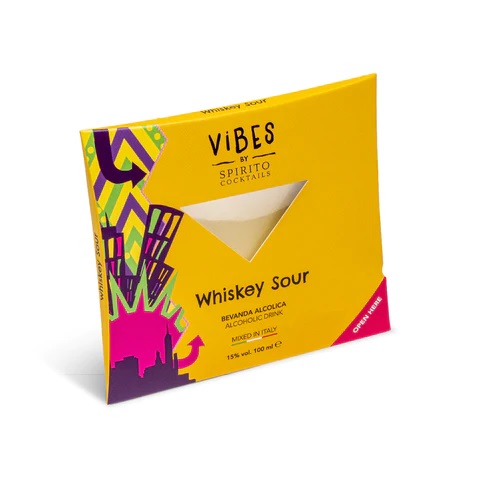 Vibes by Spirito Cocktails Whiskey Sour
